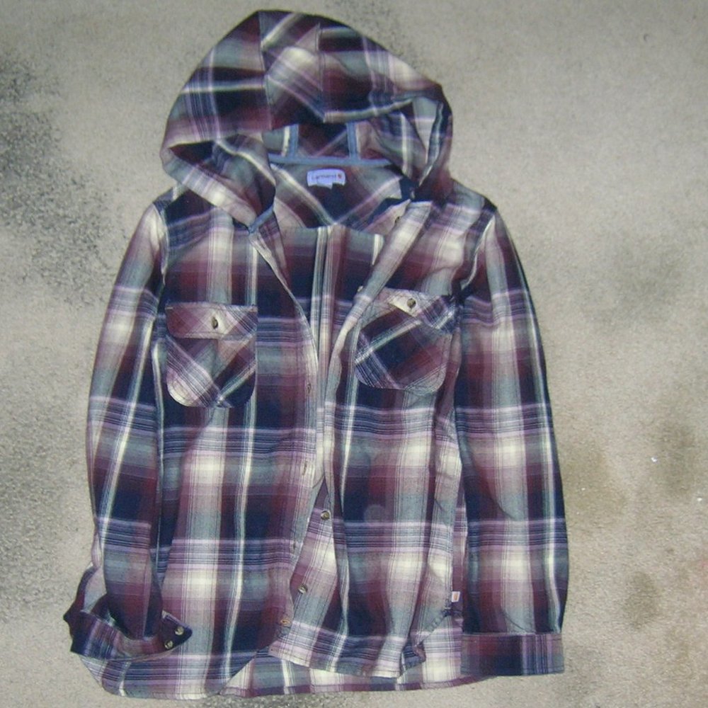 Women's Carthartt Hooded Flannel